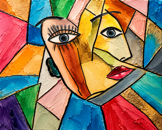 FRACTURED PERSPECTIVE Premium Fine Art Print