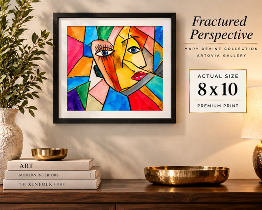FRACTURED PERSPECTIVE Premium Fine Art Print