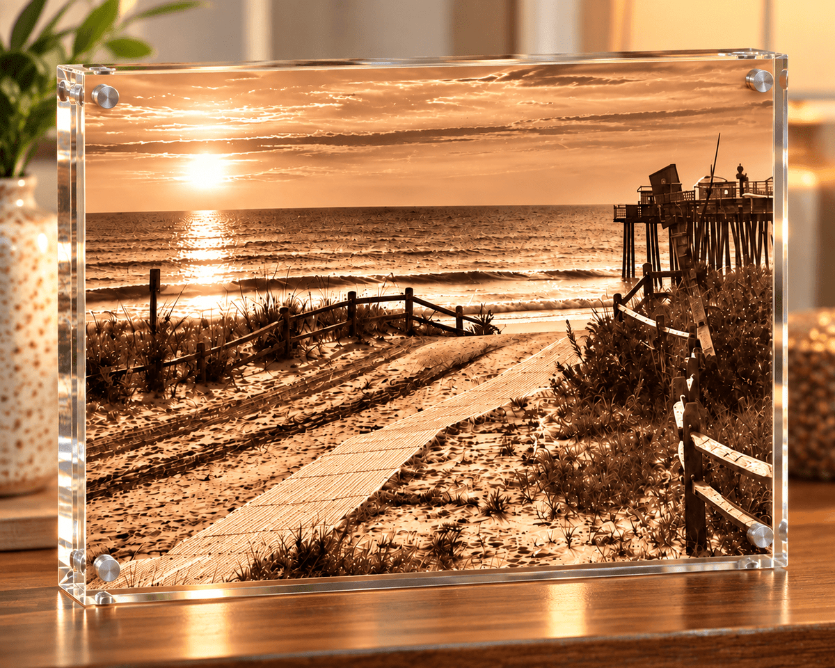 Golden Memories of Ocean City” — Vintage Coastal