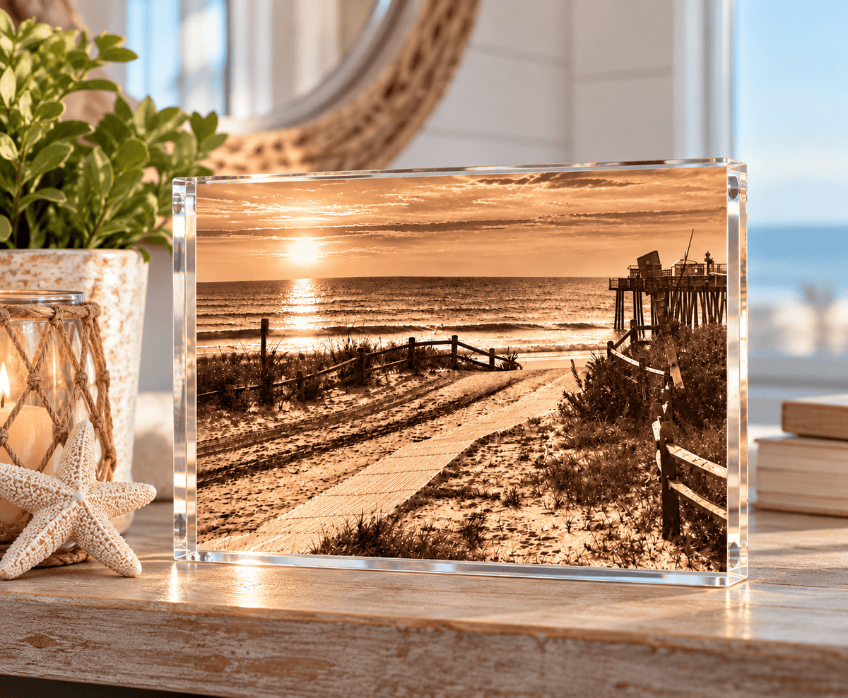 Golden Memories of Ocean City” — Vintage Coastal